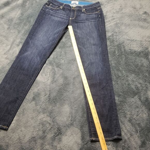 PAIGE Jimmy Jimmy Rebel skinny jeans - Size 28 Dark Wash - Picture 10 of 12